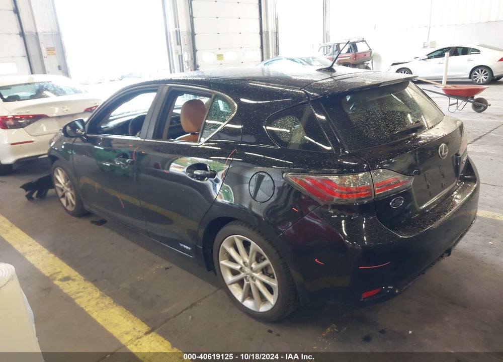2013 LEXUS CT 200H VIN: JTHKD5BH4D2137786
