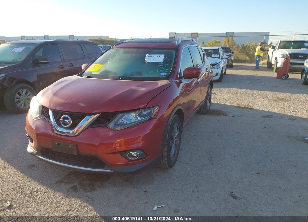 2016 NISSAN ROGUE SL VIN: 5N1AT2MT0GC761255