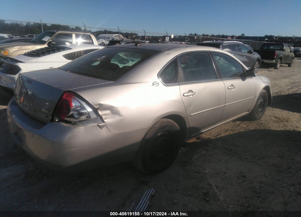 2007 CHEVROLET IMPALA LS VIN: 2G1WB58KX79273026