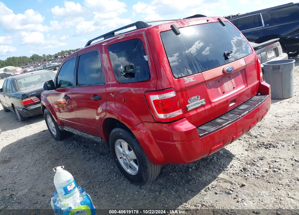 2010 FORD ESCAPE XLT VIN: 1FMCU0D7XAKC81878