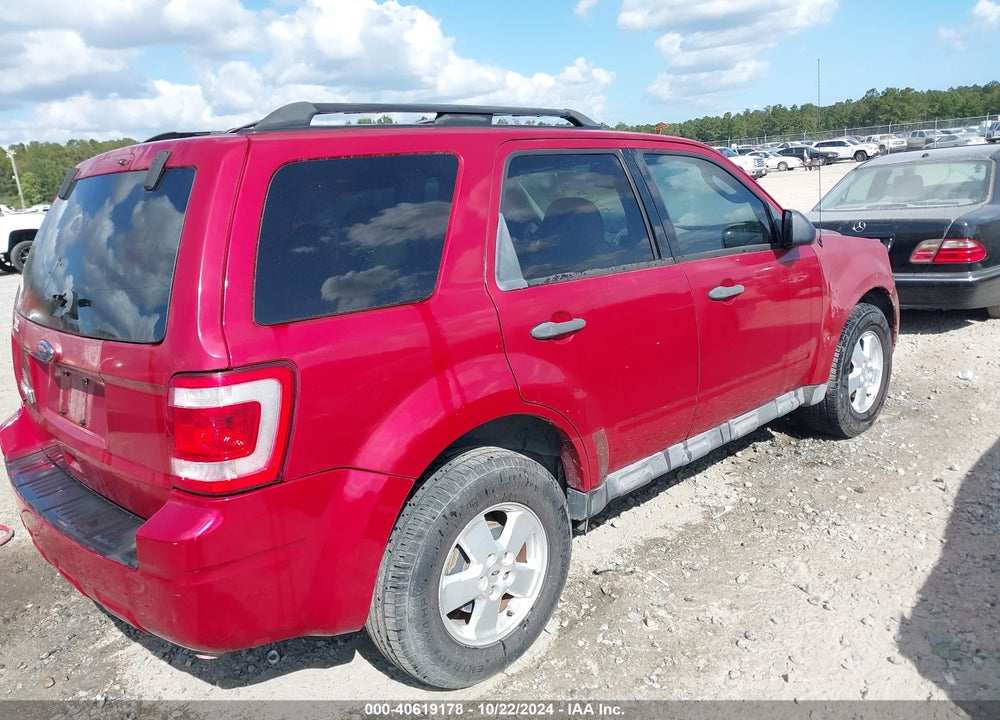 2010 FORD ESCAPE XLT VIN: 1FMCU0D7XAKC81878