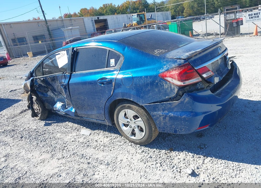 2015 HONDA CIVIC LX VIN: 2HGFB2F57FH559957
