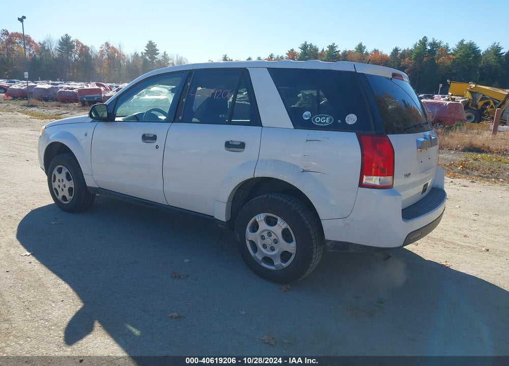 2007 SATURN VUE 4 CYL VIN: 5GZCZ33D47S875436