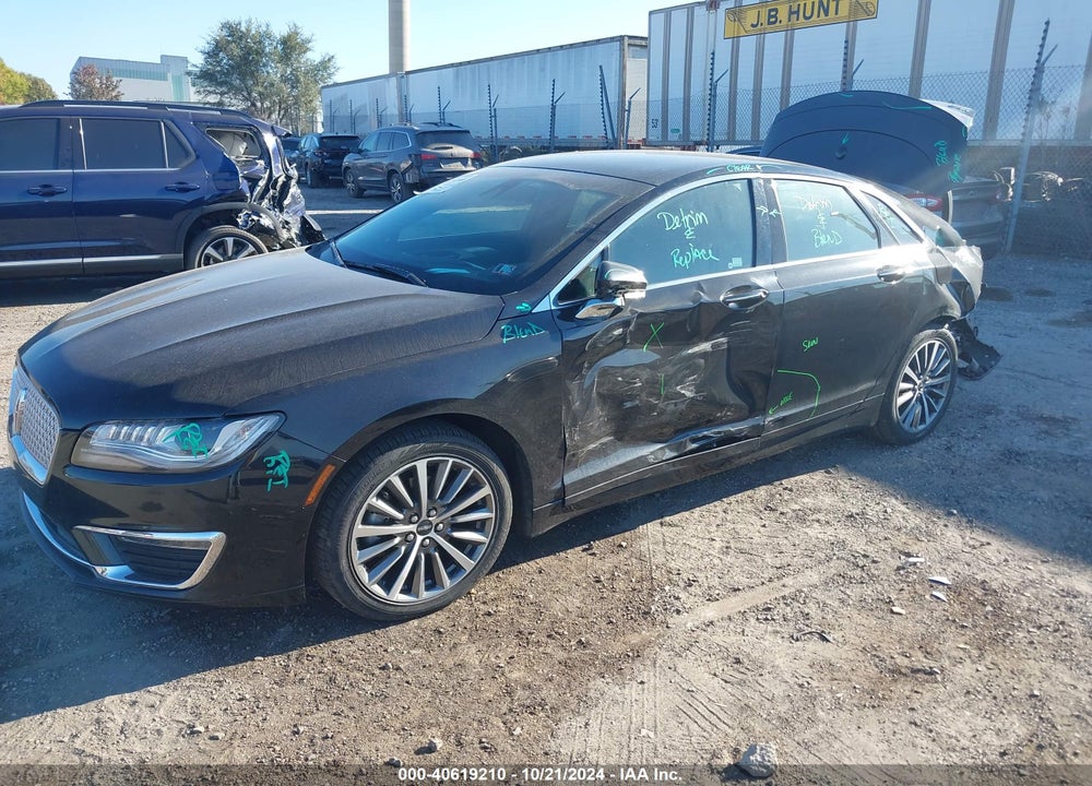 2019 LINCOLN MKZ HYBRID STANDARD VIN: 3LN6L5KU3KR632830