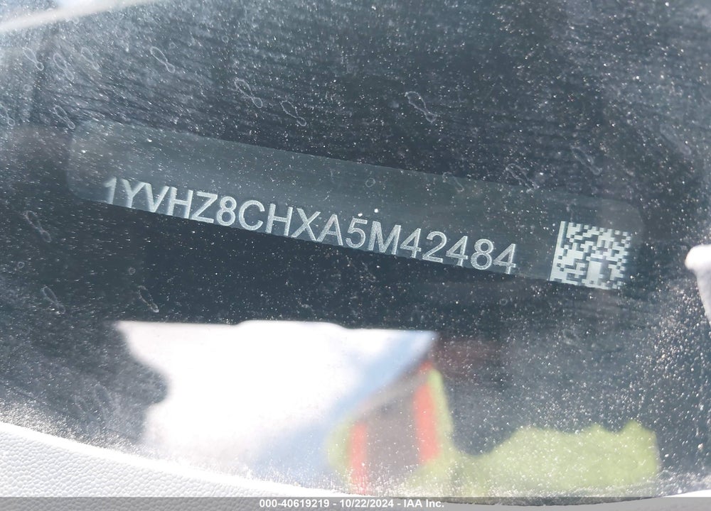 2010 MAZDA 6 I TOURING PLUS VIN: 1YVHZ8CHXA5M42484