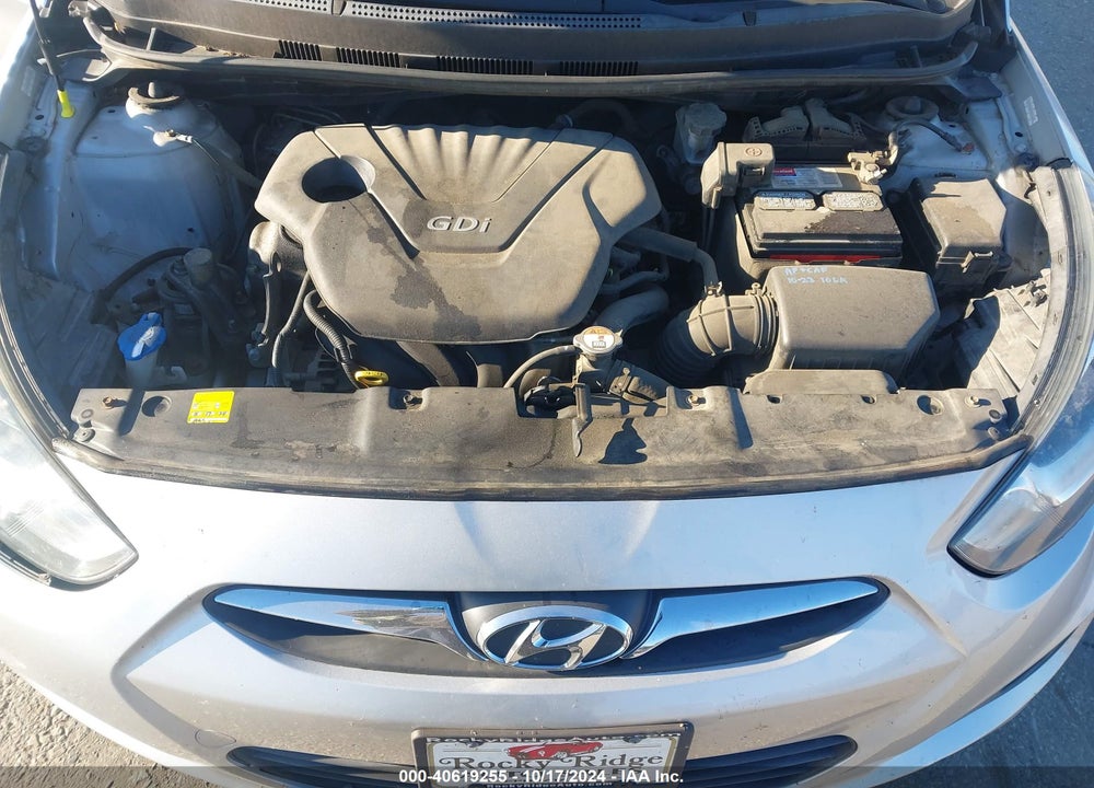 2013 HYUNDAI ACCENT GS VIN: KMHCT5AE0DU106695