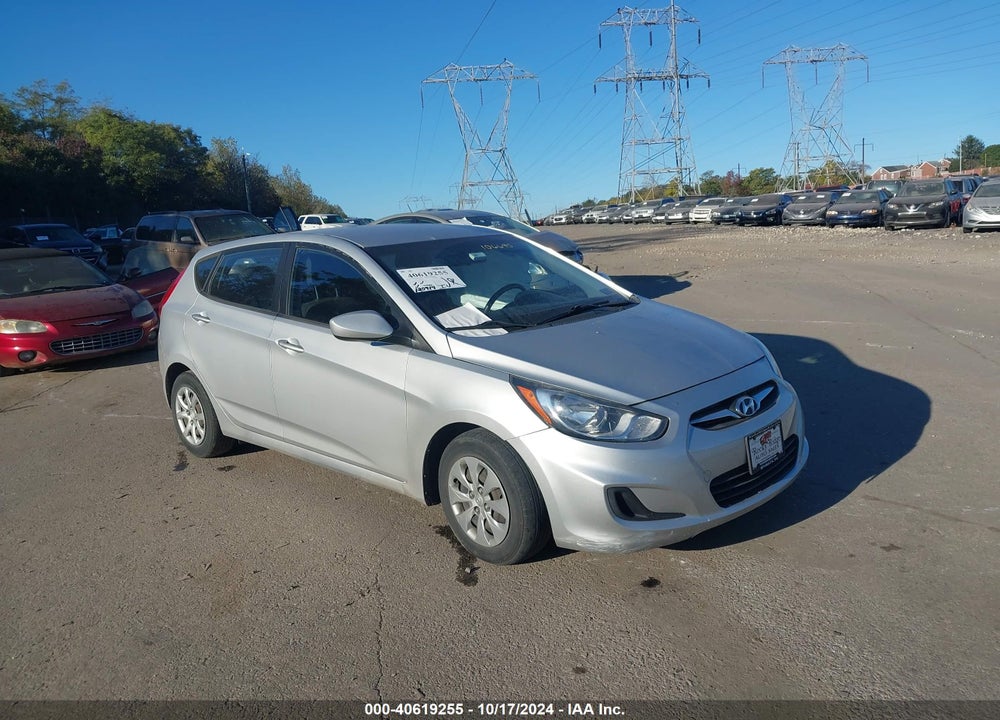 2013 HYUNDAI ACCENT GS VIN: KMHCT5AE0DU106695