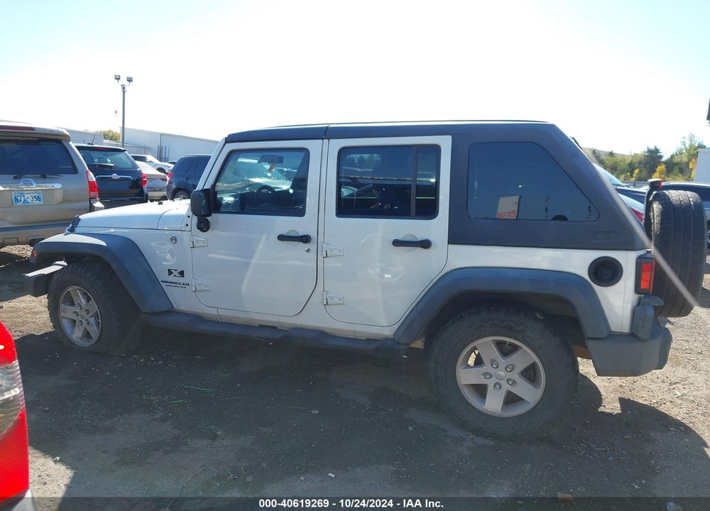 2008 JEEP WRANGLER UNLIMITED X VIN: 1J4GA39168L569433