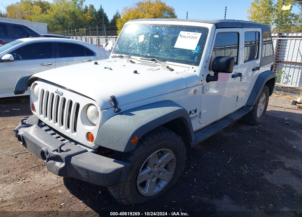 2008 JEEP WRANGLER UNLIMITED X VIN: 1J4GA39168L569433
