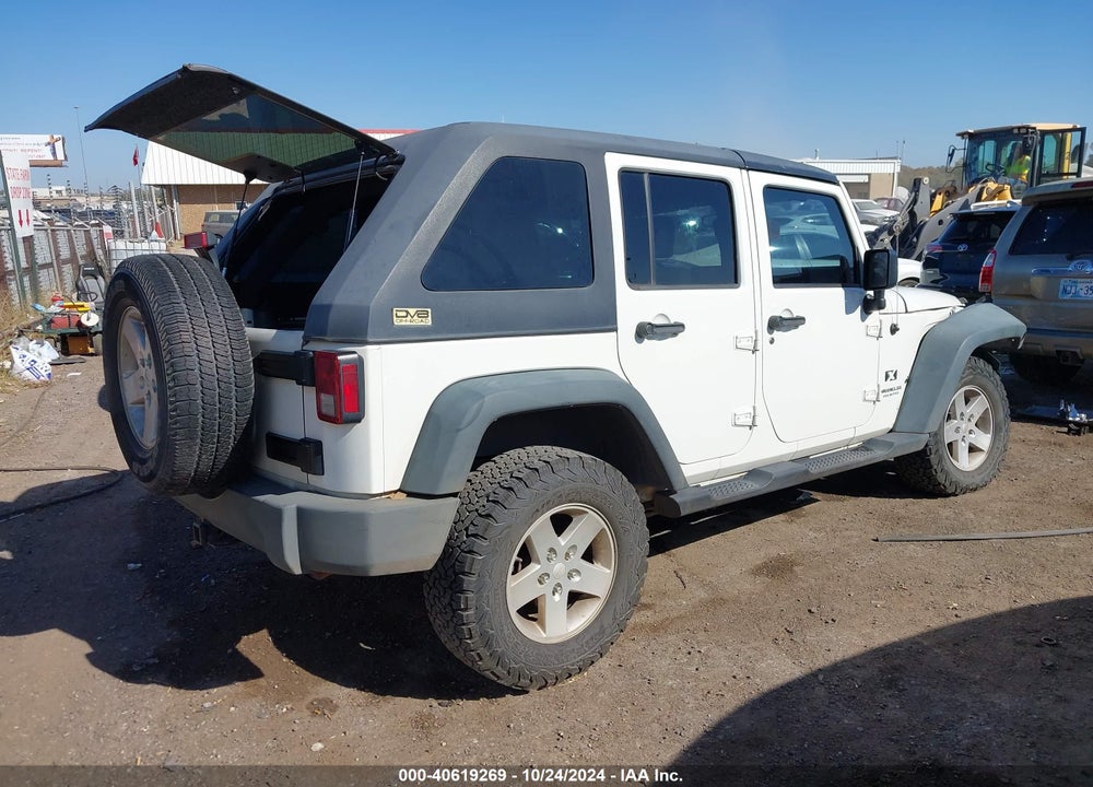2008 JEEP WRANGLER UNLIMITED X VIN: 1J4GA39168L569433