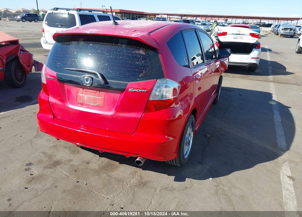 2009 HONDA FIT SPORT VIN: JHMGE87439S039155