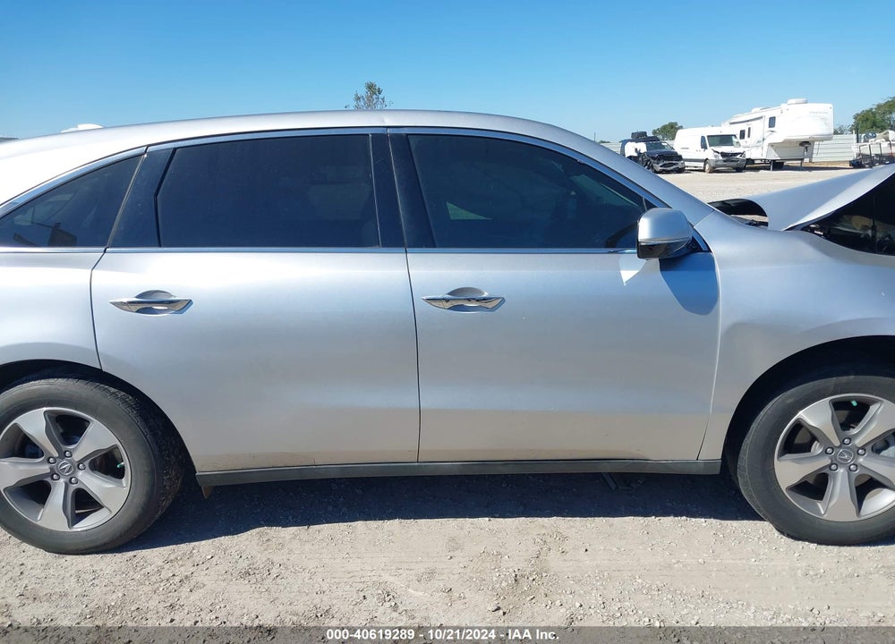 2014 ACURA MDX VIN: 5FRYD3H21EB011899
