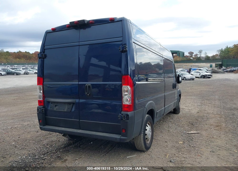 2019 RAM PROMASTER 2500 HIGH ROOF 159 WB VIN: 3C6TRVDG5KE547175