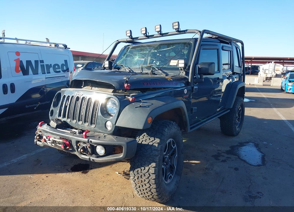 2016 JEEP WRANGLER UNLIMITED RUBICON HARD ROCK VIN: 1C4BJWFG4GL320735