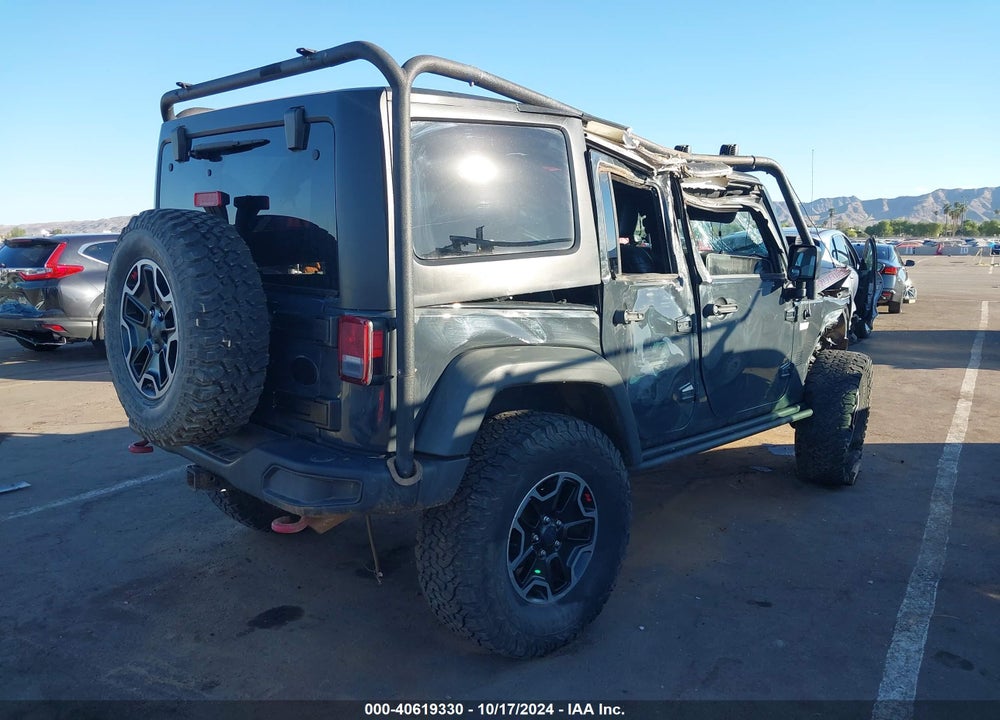 2016 JEEP WRANGLER UNLIMITED RUBICON HARD ROCK VIN: 1C4BJWFG4GL320735