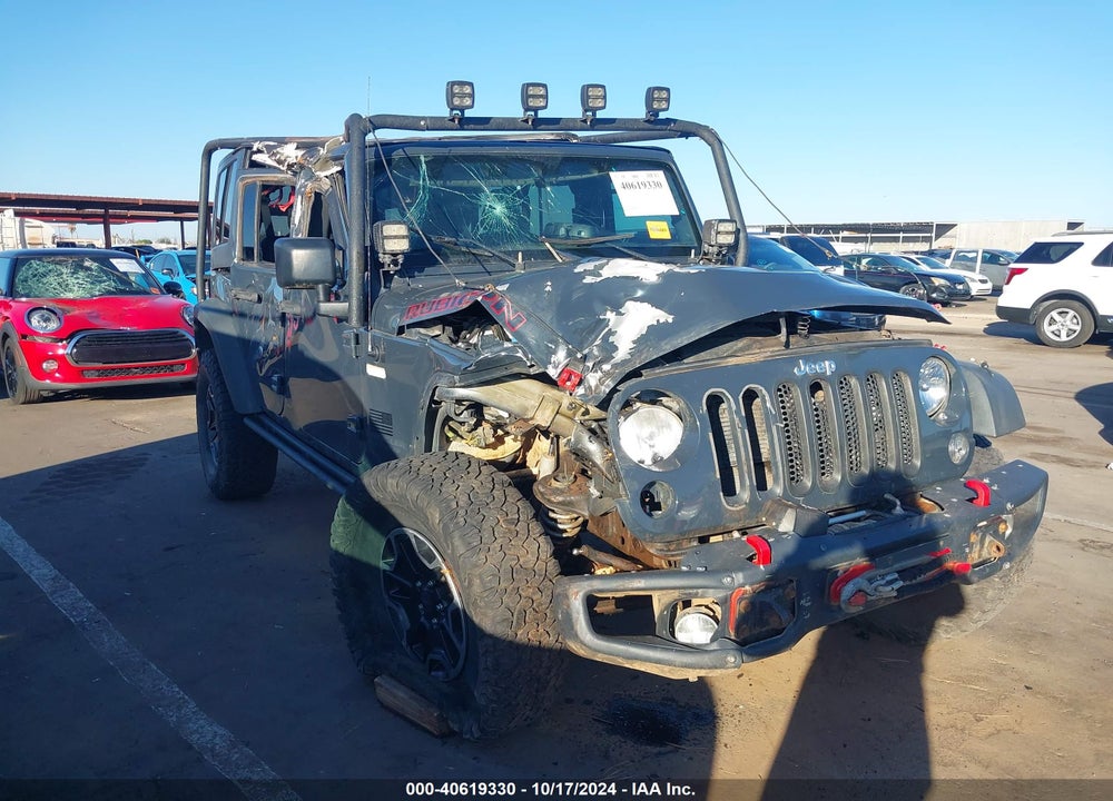 2016 JEEP WRANGLER UNLIMITED RUBICON HARD ROCK VIN: 1C4BJWFG4GL320735