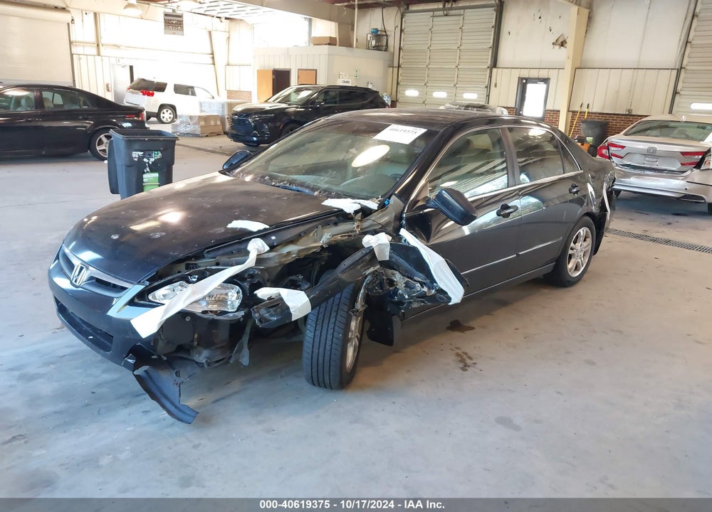2007 HONDA ACCORD 2.4 EX VIN: 1HGCM56727A001921