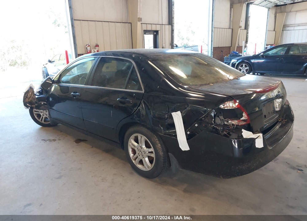2007 HONDA ACCORD 2.4 EX VIN: 1HGCM56727A001921
