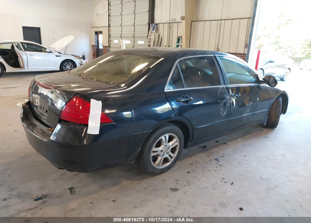 2007 HONDA ACCORD 2.4 EX VIN: 1HGCM56727A001921