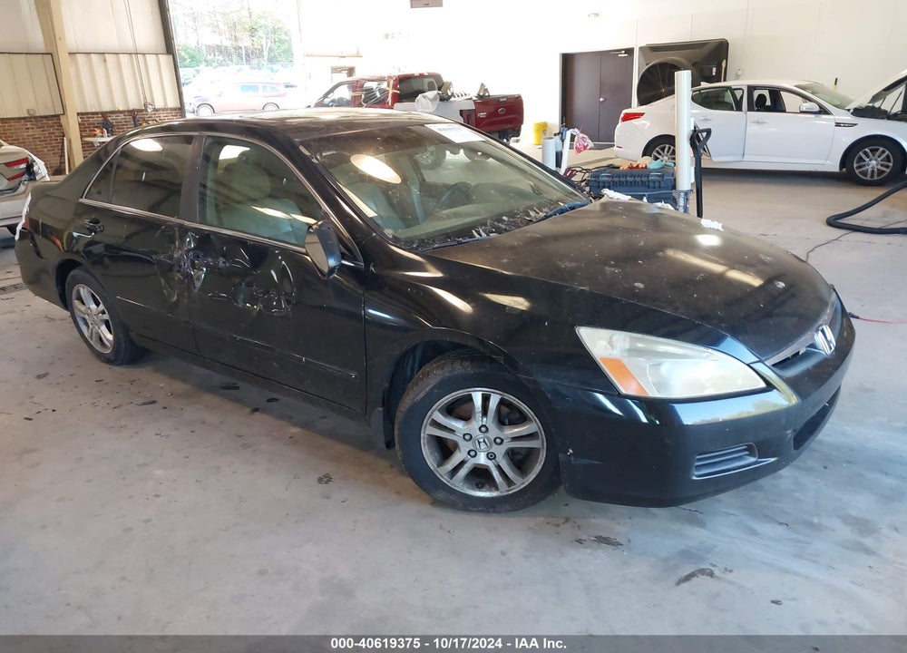 2007 HONDA ACCORD 2.4 EX VIN: 1HGCM56727A001921