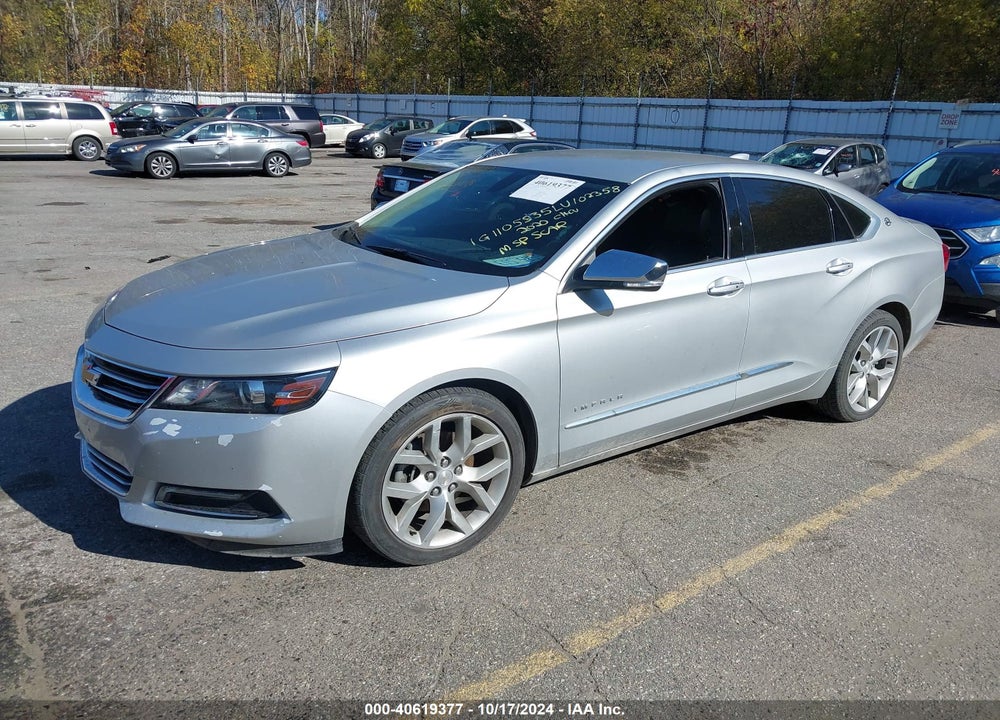 2020 CHEVROLET IMPALA VIN: 1G1105S35LU102358