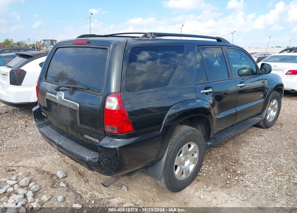 2007 TOYOTA 4RUNNER SR5 V6 VIN: JTEZU14R578078193