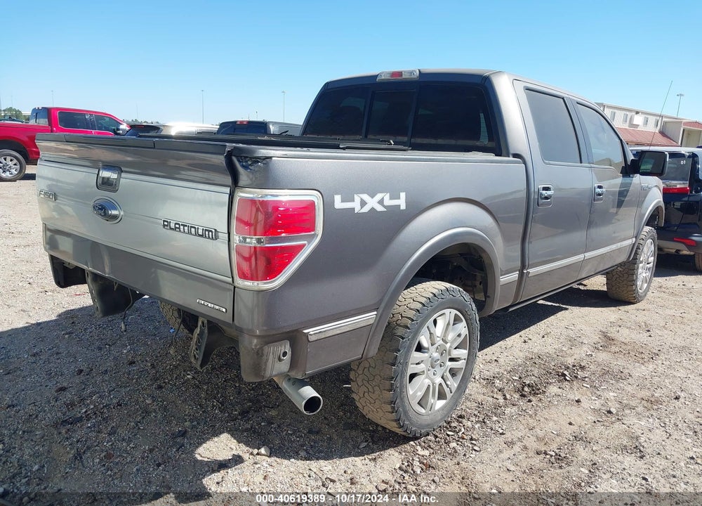 2014 FORD F-150 PLATINUM VIN: 1FTFW1EF5EFC62001