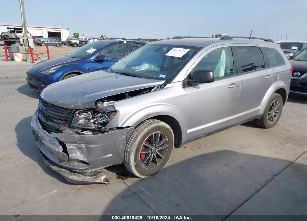 2018 DODGE JOURNEY SE VIN: 3C4PDCAB0JT498645