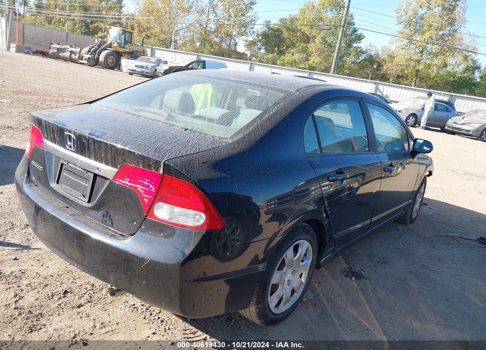 2011 HONDA CIVIC LX VIN: 19XFA1F52BE049632