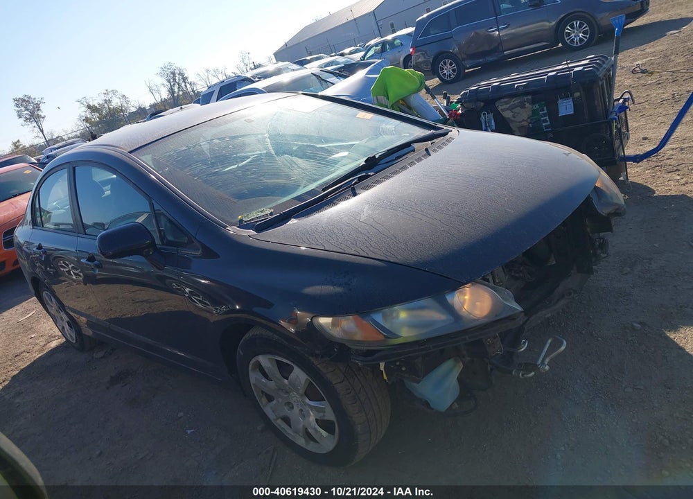 2011 HONDA CIVIC LX VIN: 19XFA1F52BE049632