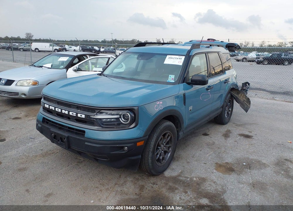 2021 FORD BRONCO SPORT BIG BEND VIN: 3FMCR9B63MRA96538
