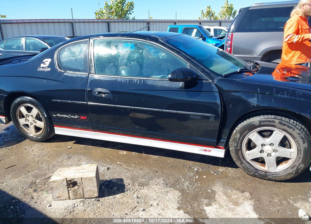 2002 CHEVROLET MONTE CARLO SS VIN: 2G1WX15K929206506
