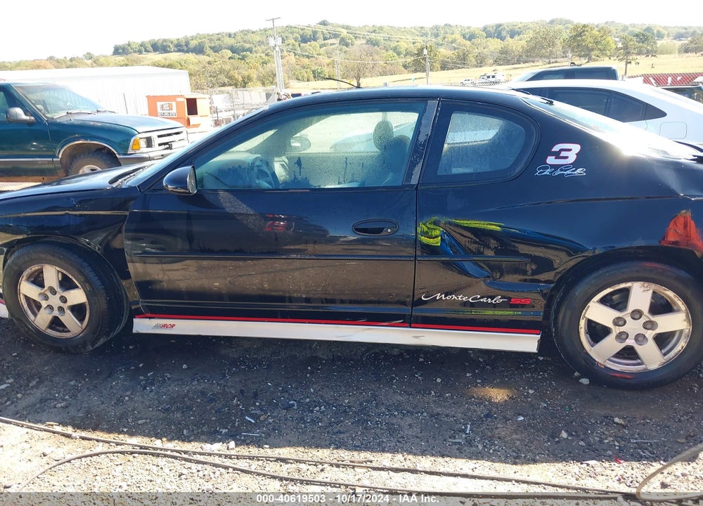 2002 CHEVROLET MONTE CARLO SS VIN: 2G1WX15K929206506