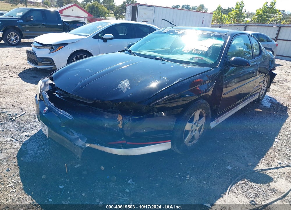 2002 CHEVROLET MONTE CARLO SS VIN: 2G1WX15K929206506