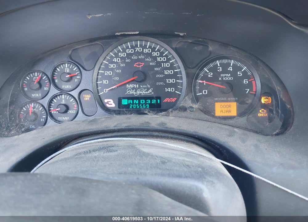2002 CHEVROLET MONTE CARLO SS VIN: 2G1WX15K929206506