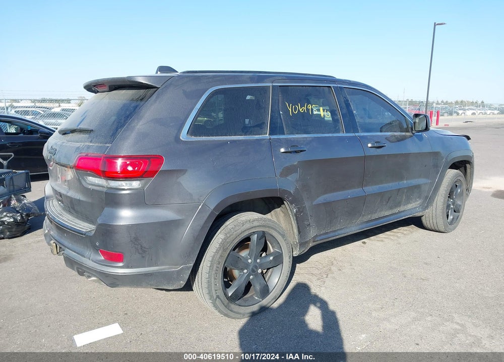 2015 JEEP GRAND CHEROKEE HIGH ALTITUDE VIN: 1C4RJFCT6FC106361