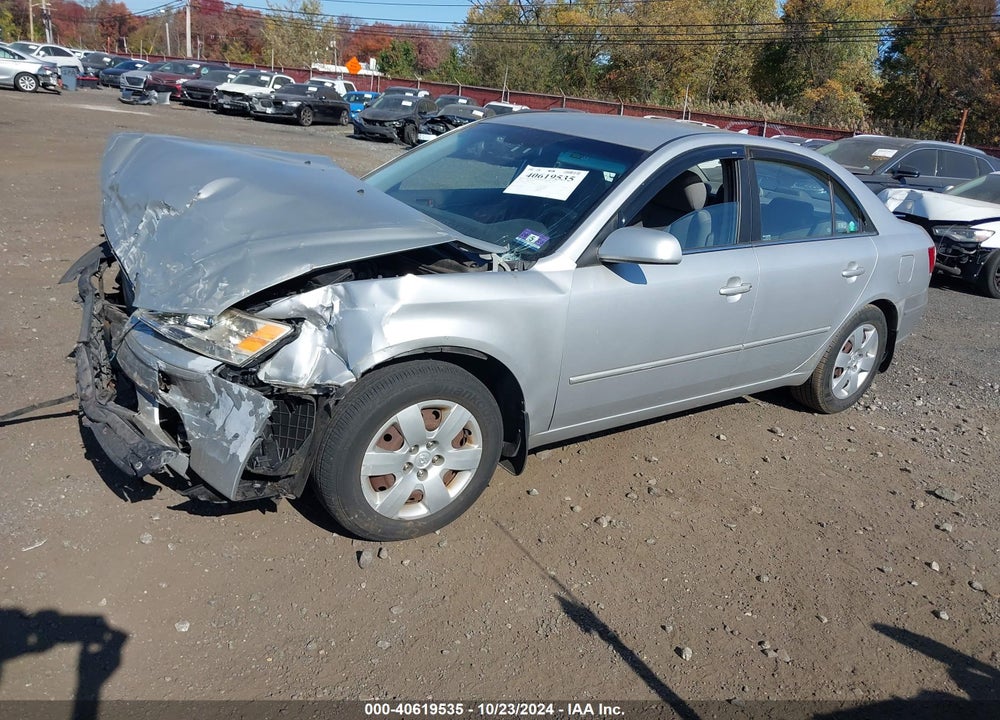 2009 HYUNDAI SONATA GLS VIN: 5NPET46C49H543177