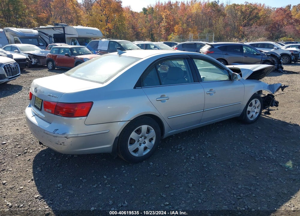 2009 HYUNDAI SONATA GLS VIN: 5NPET46C49H543177