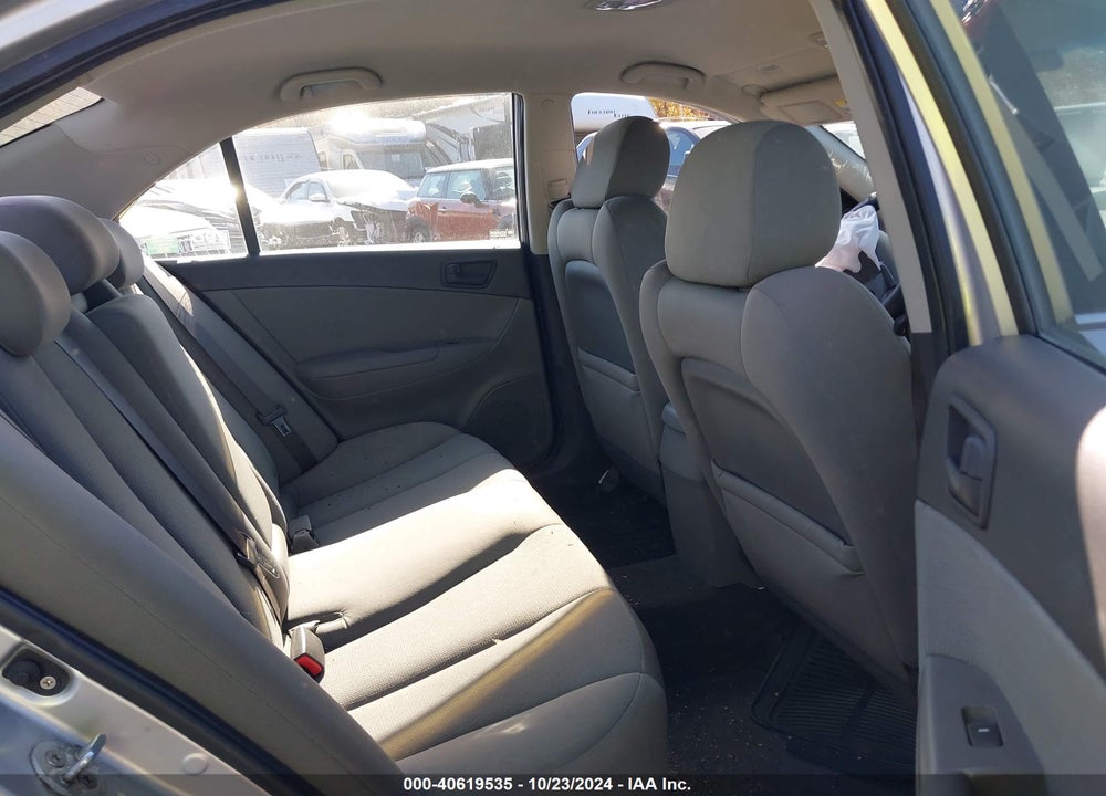 2009 HYUNDAI SONATA GLS VIN: 5NPET46C49H543177