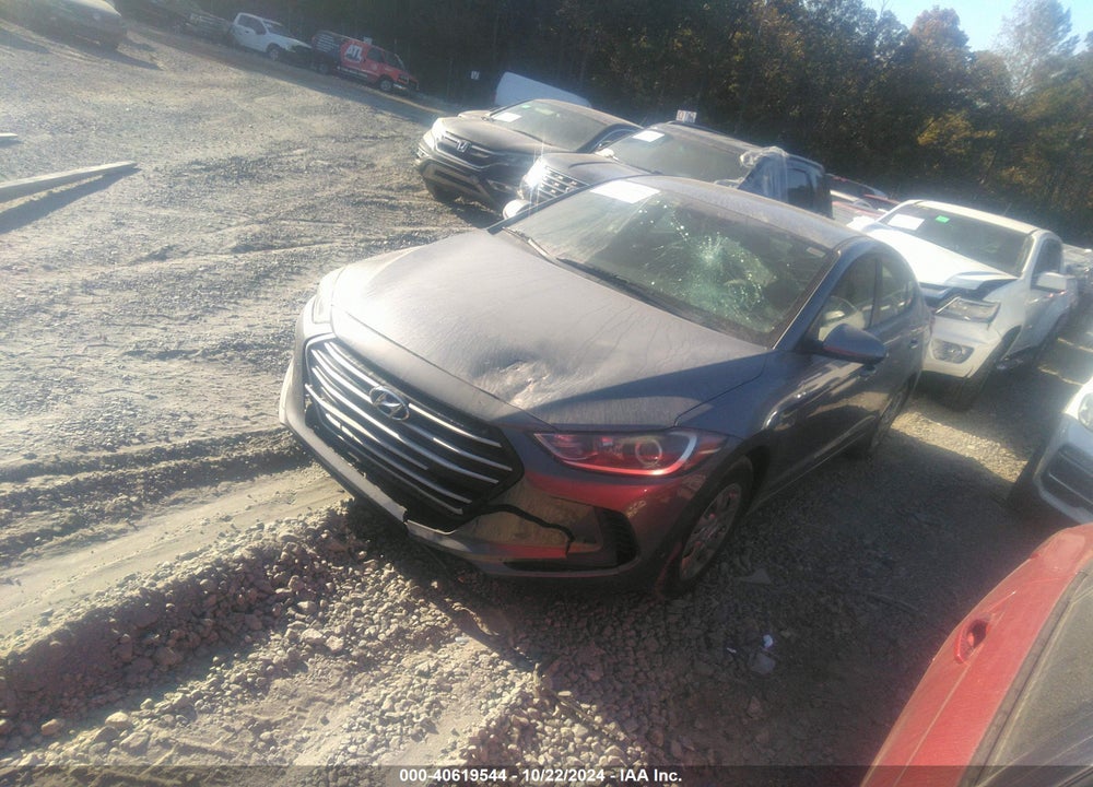 2017 HYUNDAI ELANTRA SE VIN: KMHD74LF5HU150402