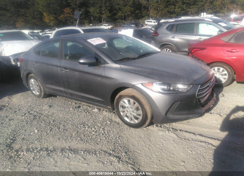 2017 HYUNDAI ELANTRA SE VIN: KMHD74LF5HU150402