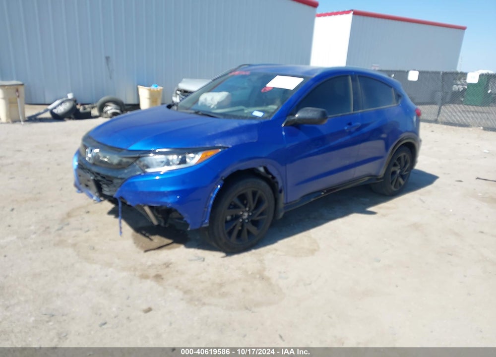 2021 HONDA HR-V 2WD SPORT VIN: 3CZRU5H10MM728467