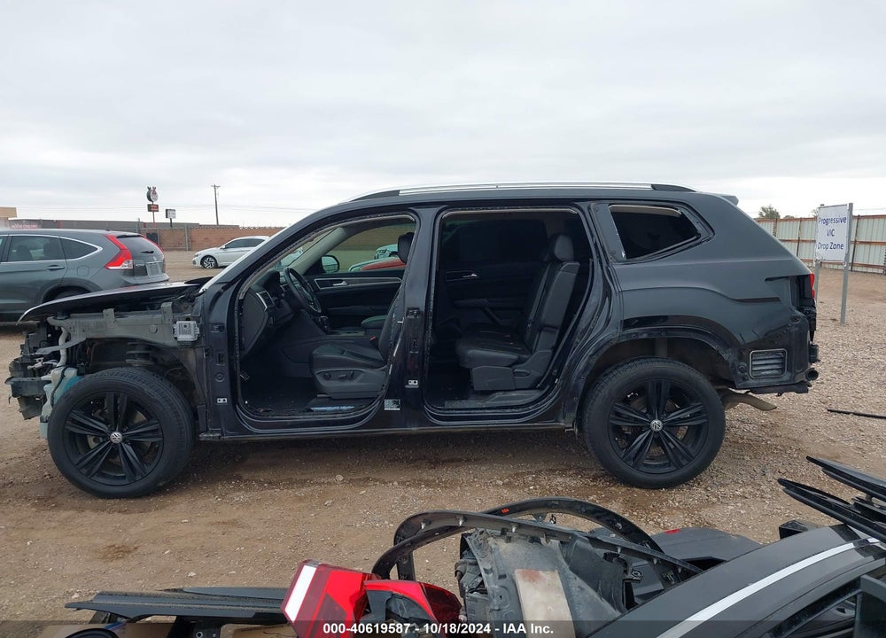 2019 VOLKSWAGEN ATLAS 3.6L V6 SE W/TECHNOLOGY R-LINE VIN: 1V2YR2CA1KC584255