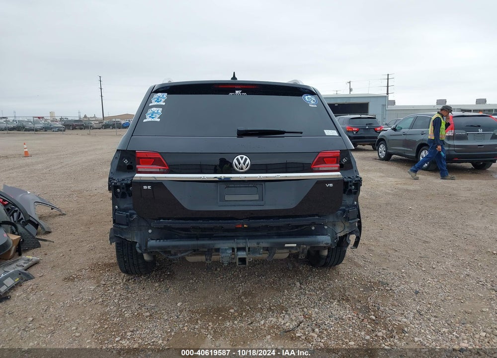 2019 VOLKSWAGEN ATLAS 3.6L V6 SE W/TECHNOLOGY R-LINE VIN: 1V2YR2CA1KC584255