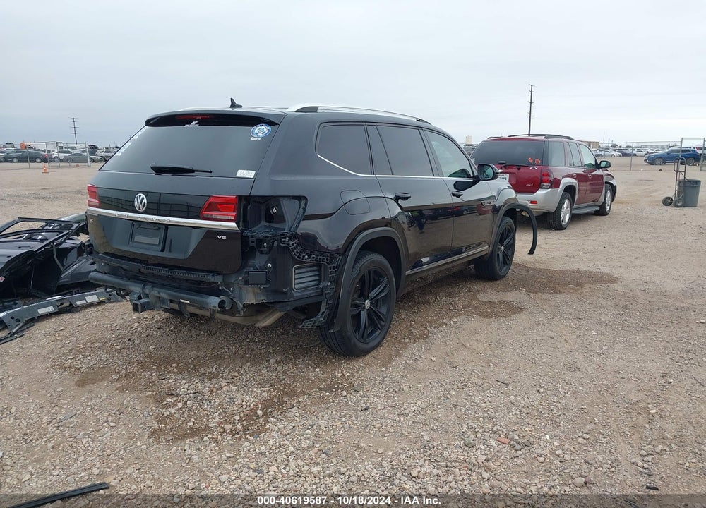2019 VOLKSWAGEN ATLAS 3.6L V6 SE W/TECHNOLOGY R-LINE VIN: 1V2YR2CA1KC584255
