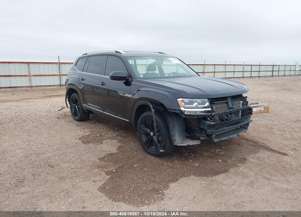 2019 VOLKSWAGEN ATLAS 3.6L V6 SE W/TECHNOLOGY R-LINE VIN: 1V2YR2CA1KC584255