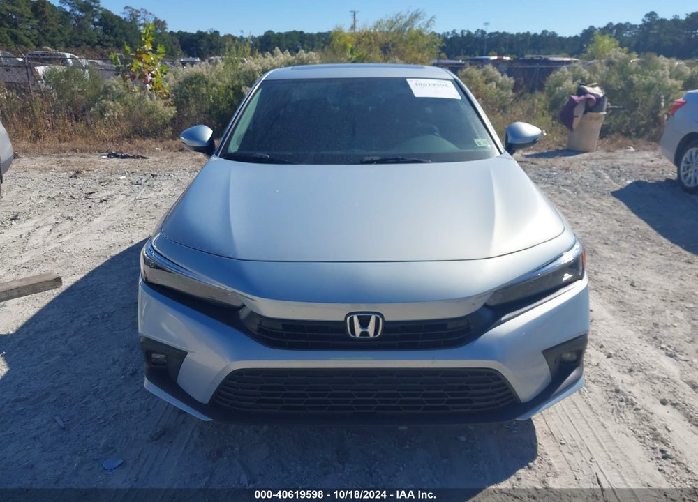 2022 HONDA CIVIC TOURING VIN: 2HGFE1F96NH321696