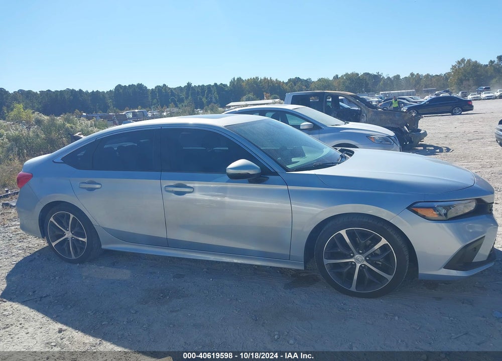 2022 HONDA CIVIC TOURING VIN: 2HGFE1F96NH321696