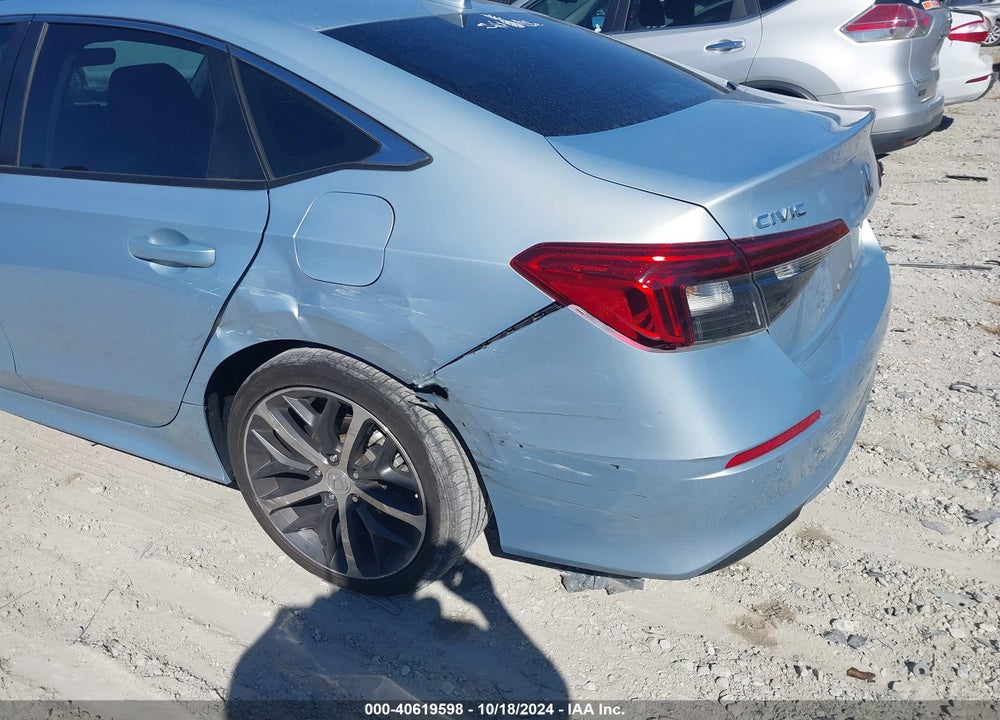 2022 HONDA CIVIC TOURING VIN: 2HGFE1F96NH321696