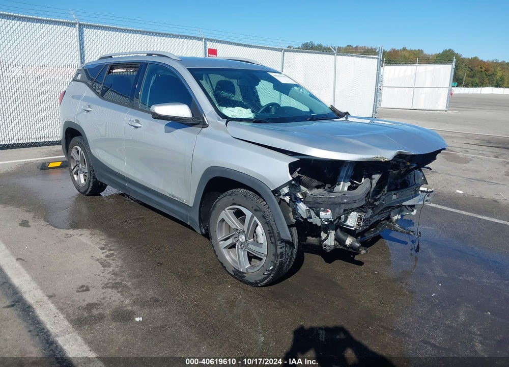 2019 GMC TERRAIN SLT VIN: 3GKALPEV8KL235328